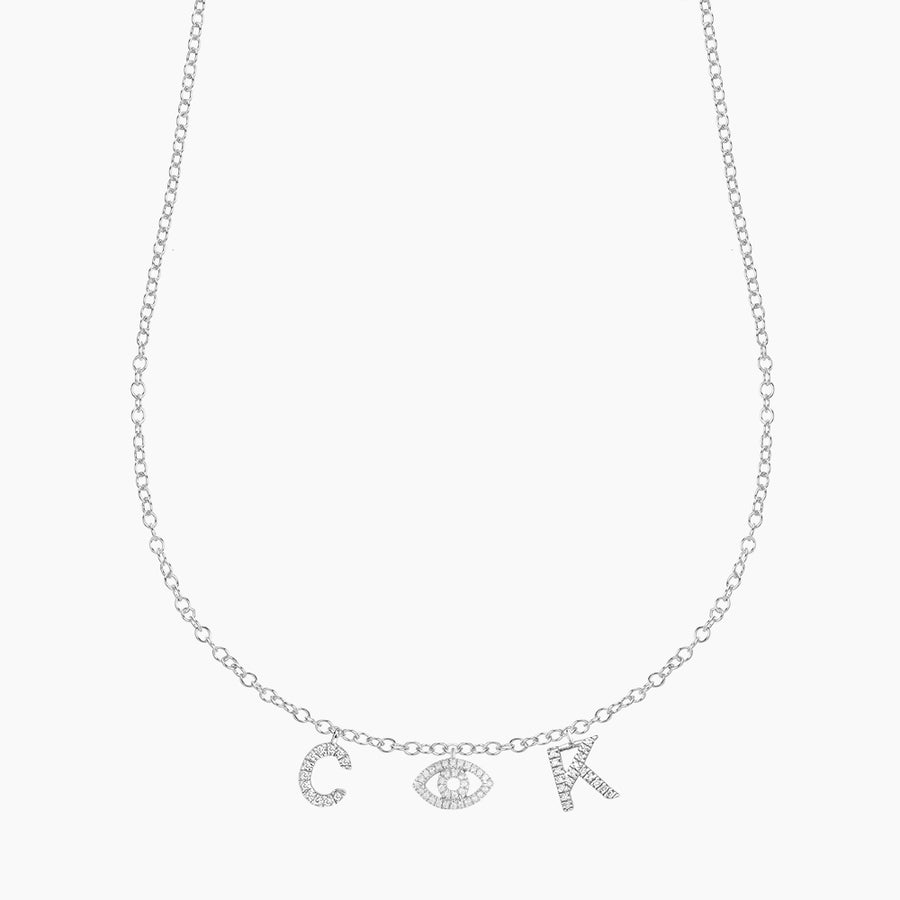 Name + Charms Necklace