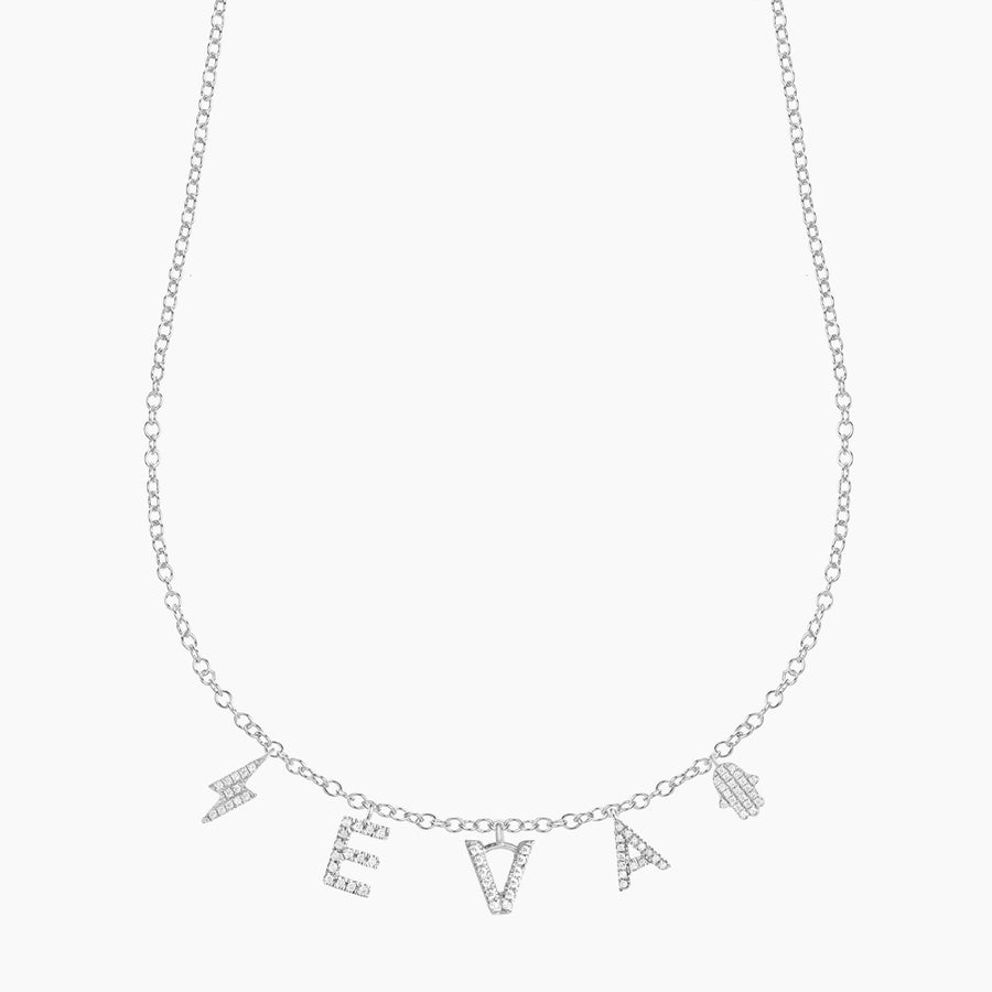 Name + Charms Necklace