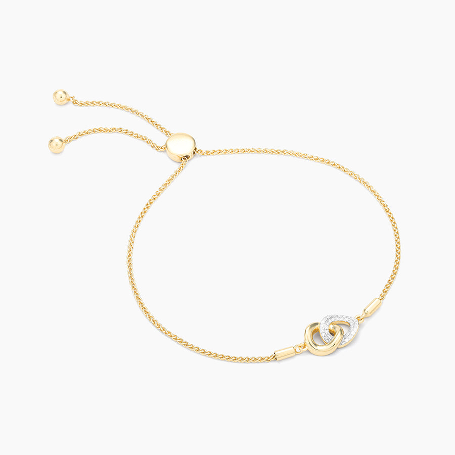 Entwined Discs Bolo Bracelet