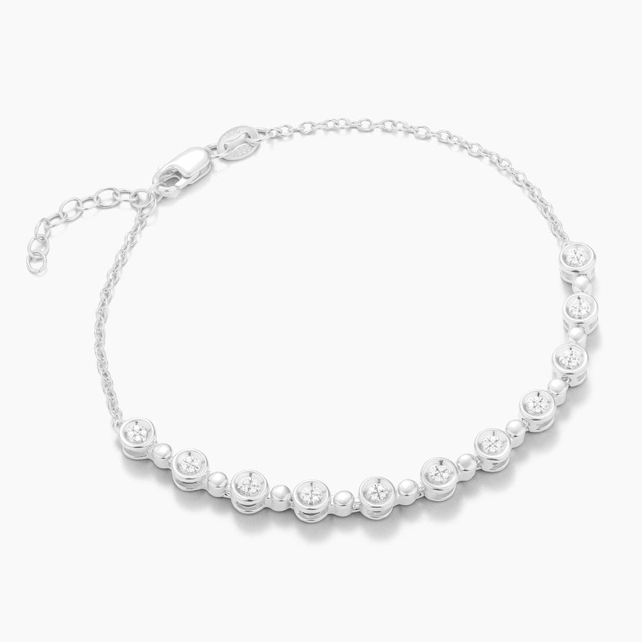 Bezel Set Tennis Bracelet