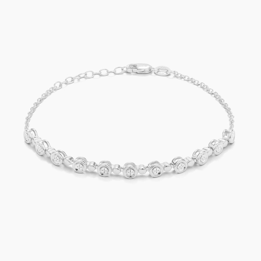 Bezel Set Tennis Bracelet