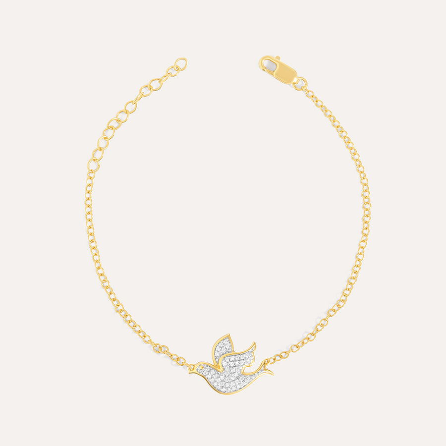 Dove Chain Bracelet