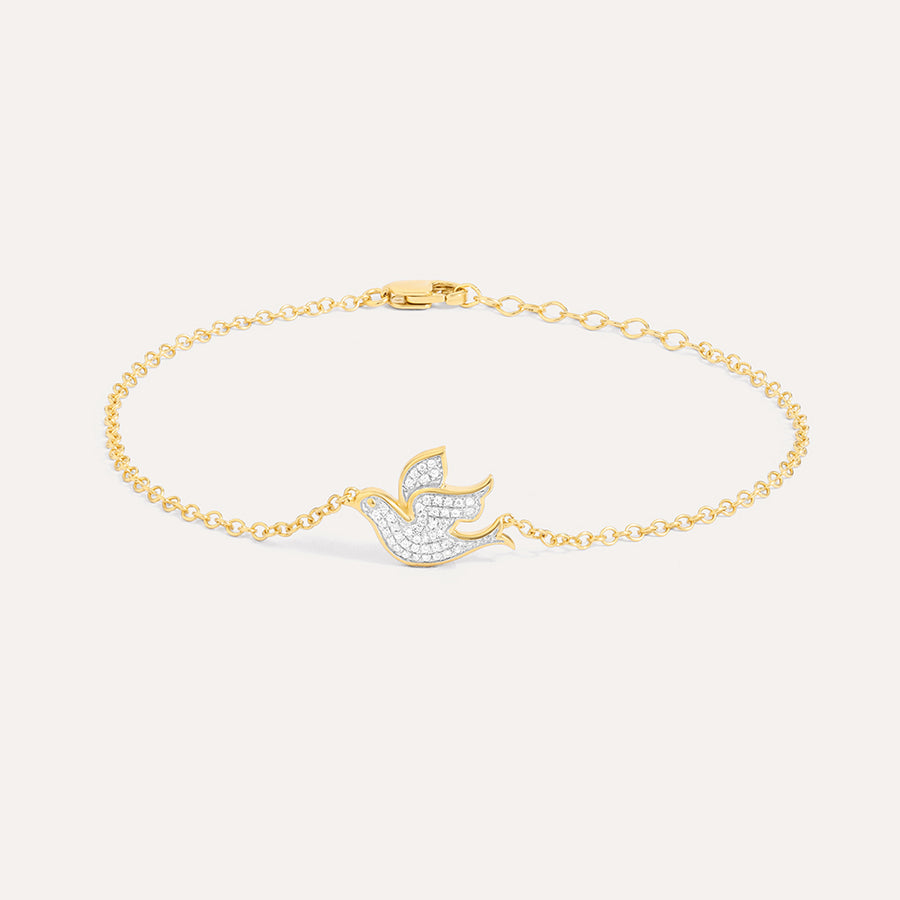 Dove Chain Bracelet