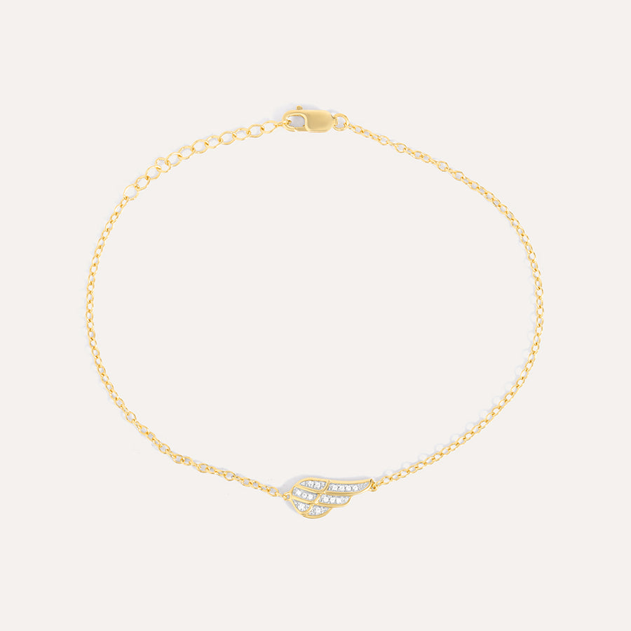 Angel Wings Chain Bracelet