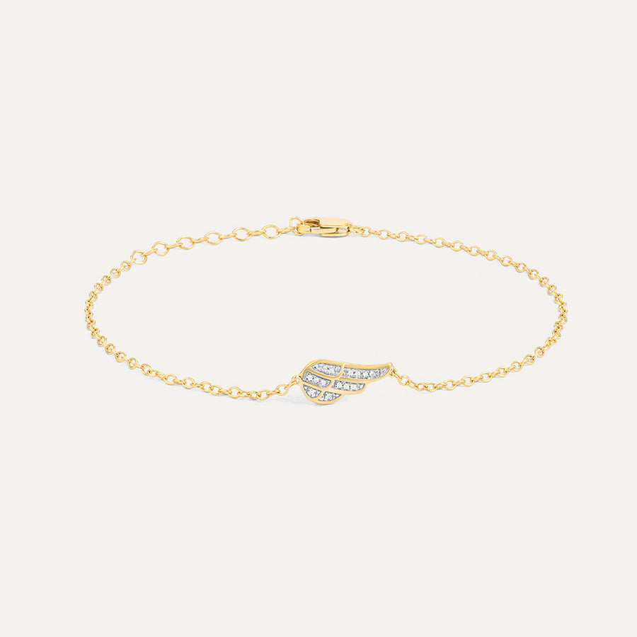 Angel Wings Chain Bracelet