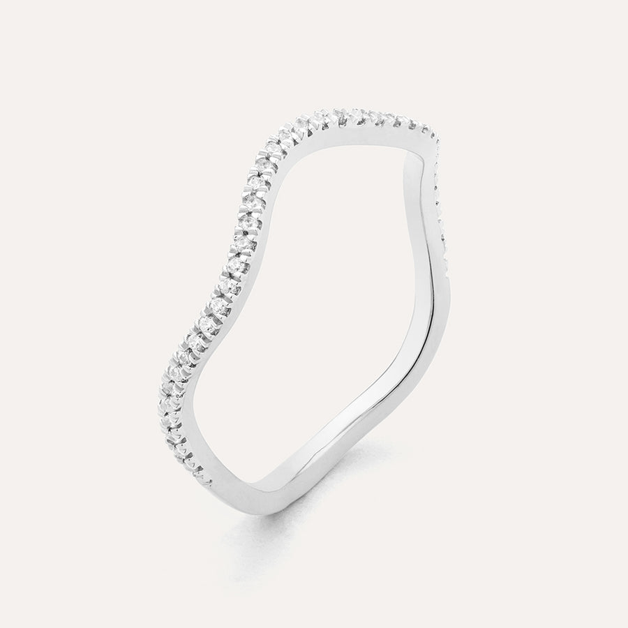 Make Waves Stackable Ring