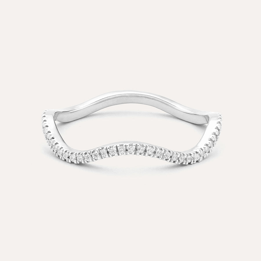 Make Waves Stackable Ring