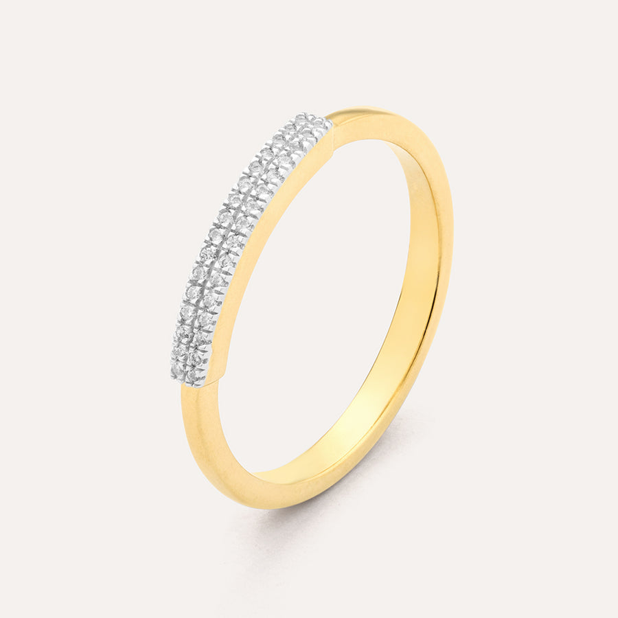 Bar None Stackable Ring