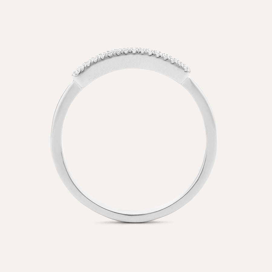 Bar None Stackable Ring