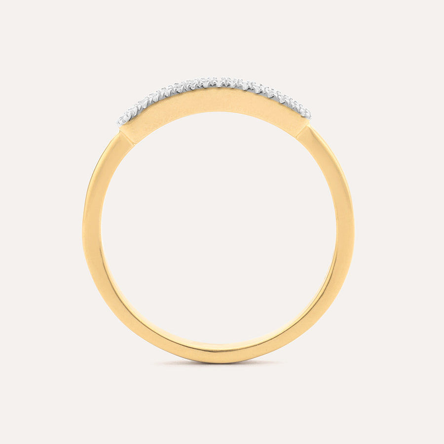 Bar None Stackable Ring