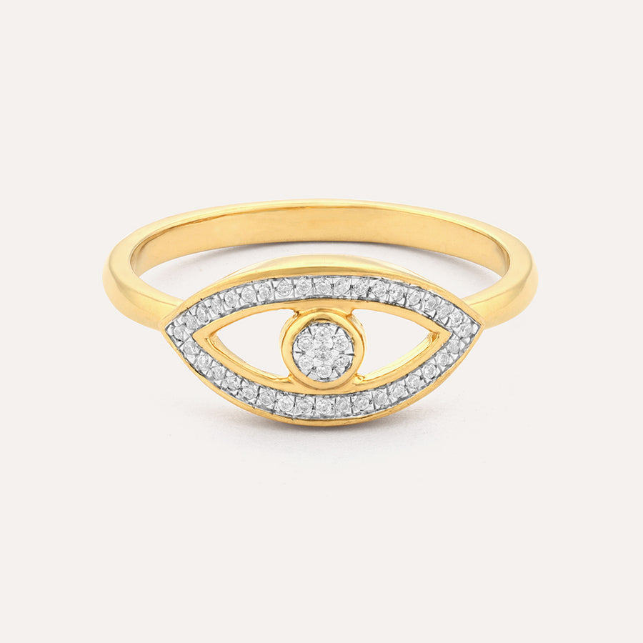 Eye On You Statement Ring