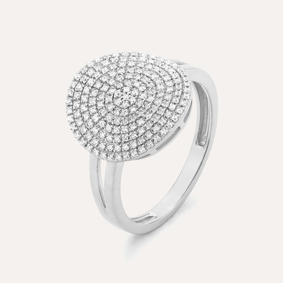 Right Round Statement Ring