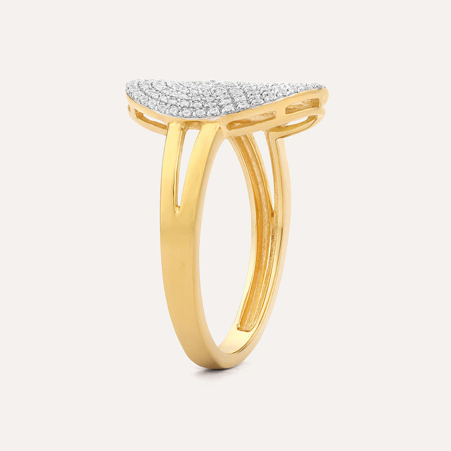 Right Round Statement Ring