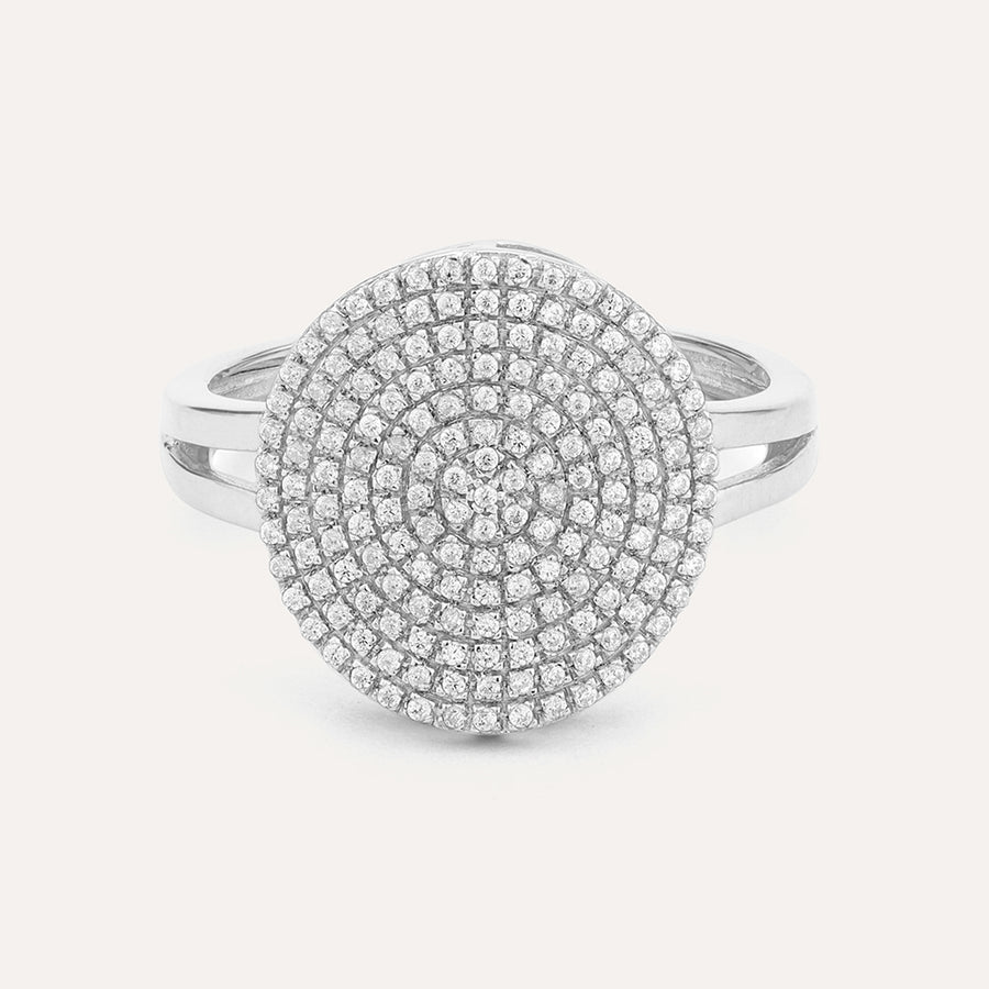 Right Round Statement Ring