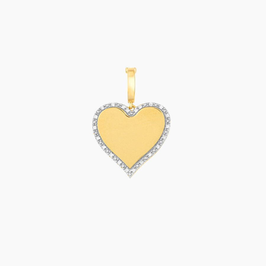 Heart of Gold Charm