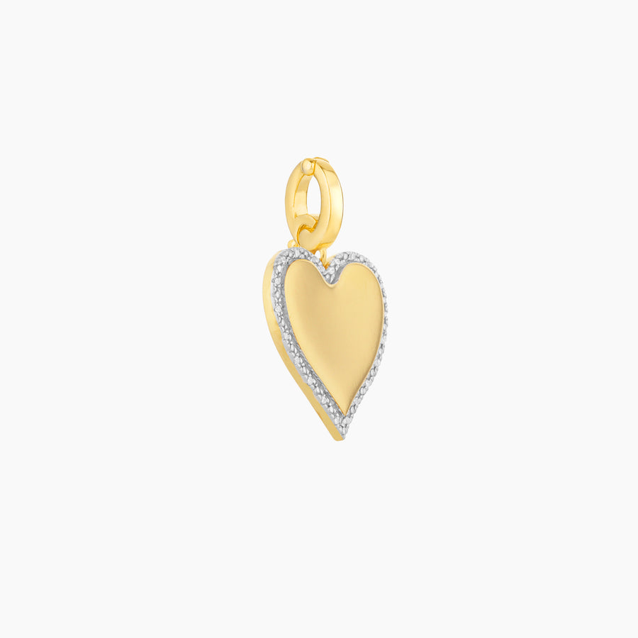 Heart of Gold Charm