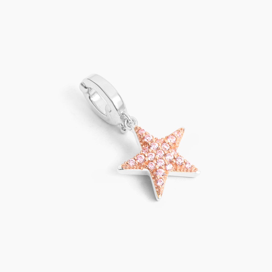 Pink Star Charm