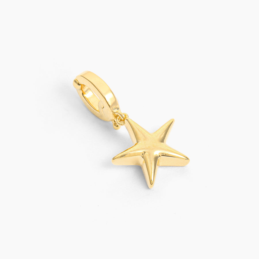 Gold Star Charm