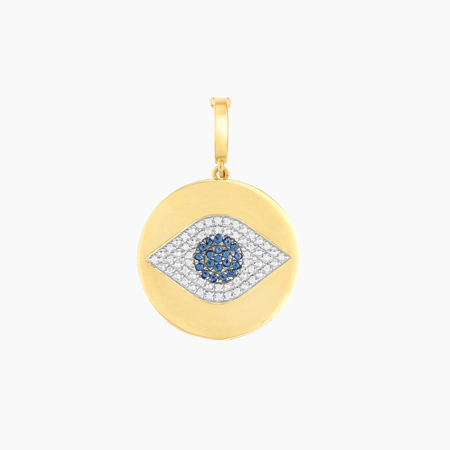 Evil Eye Medallion Charm