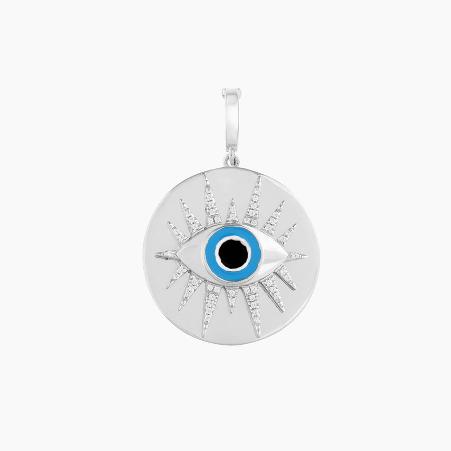 Boho Evil Eye Medallion Charm