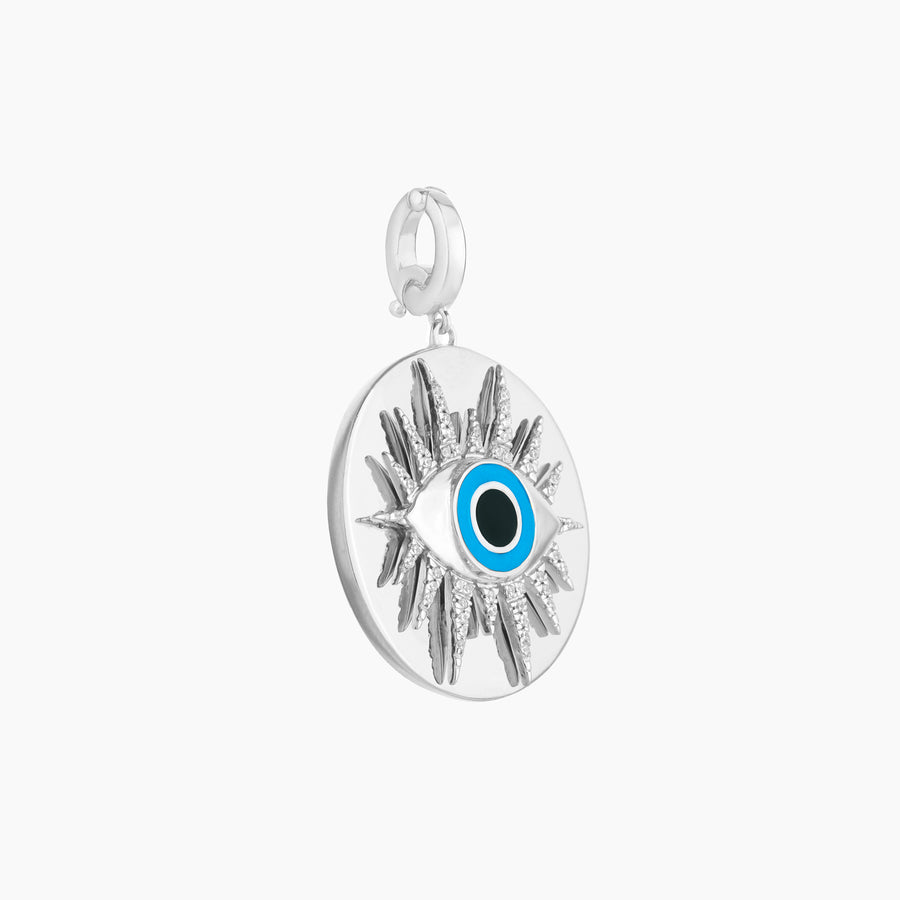 Boho Evil Eye Medallion Charm