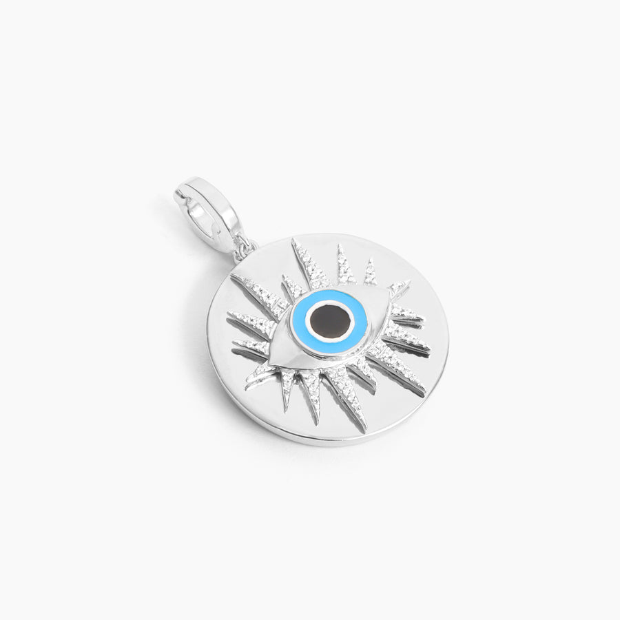 Boho Evil Eye Medallion Charm