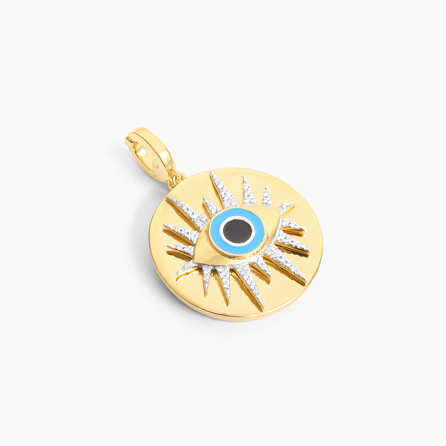 Boho Evil Eye Medallion Charm