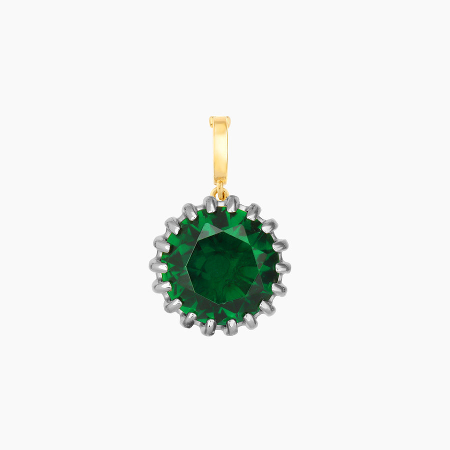 Emerald Birthstone Charm