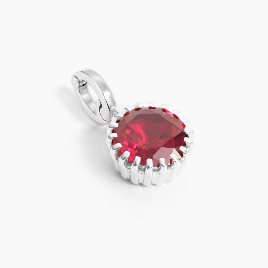 Garnet Birthstone Charm