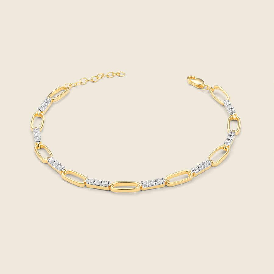 Interlinked Chain Bracelet