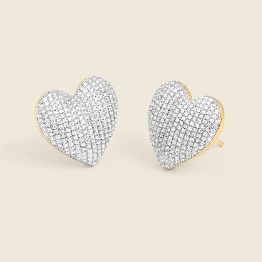 Filled With Love Stud Earrings