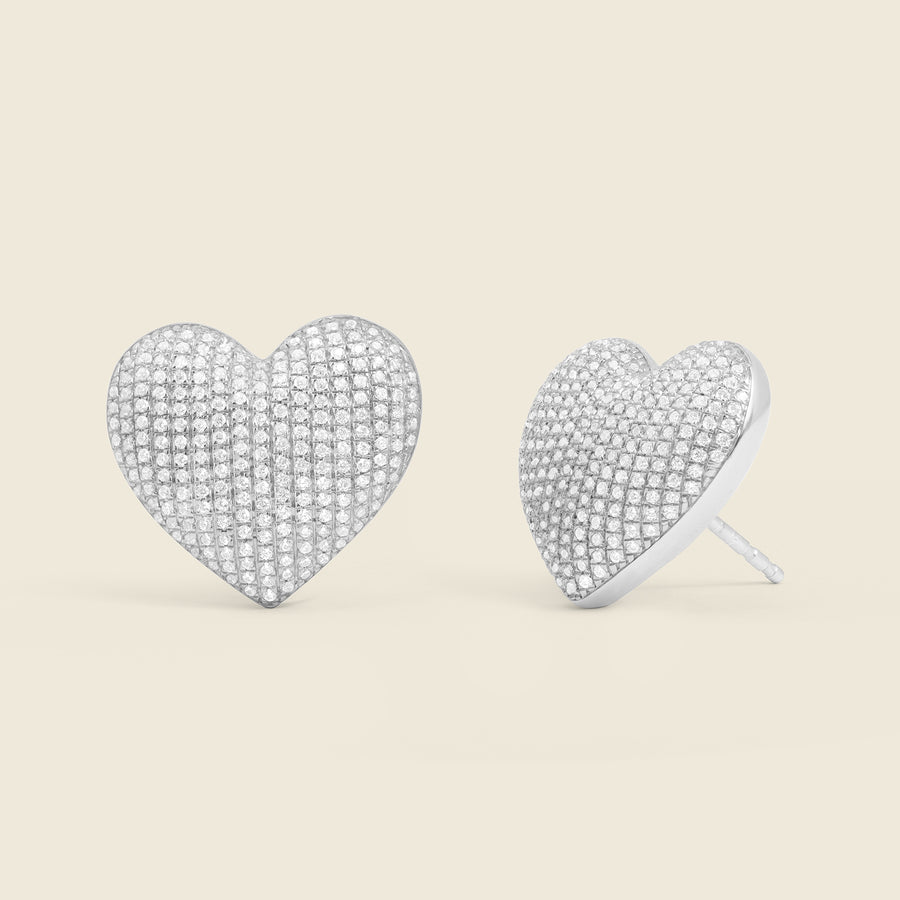 Filled With Love Stud Earrings