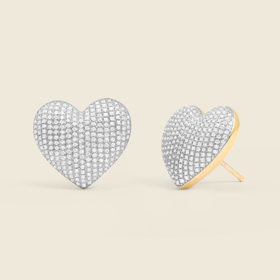 Filled With Love Stud Earrings