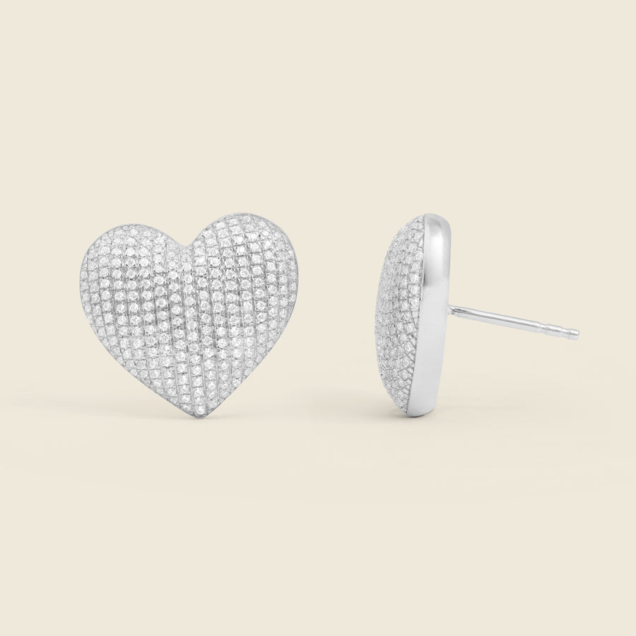 Filled With Love Stud Earrings