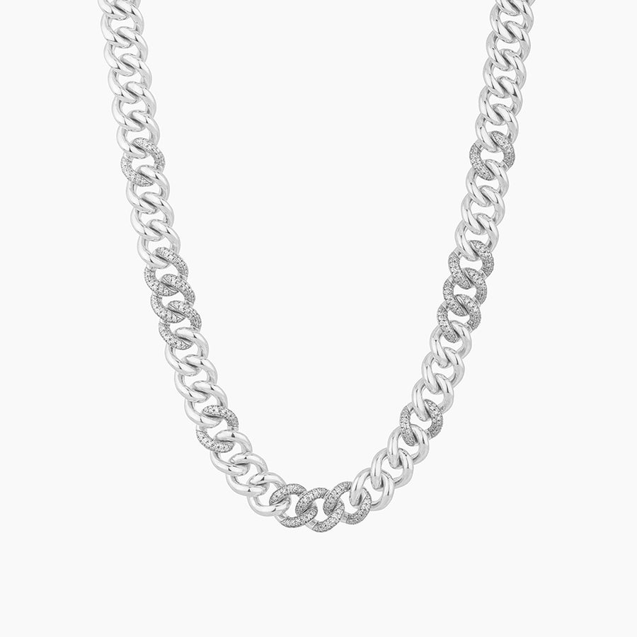 Duo-Tone Cuban Necklace