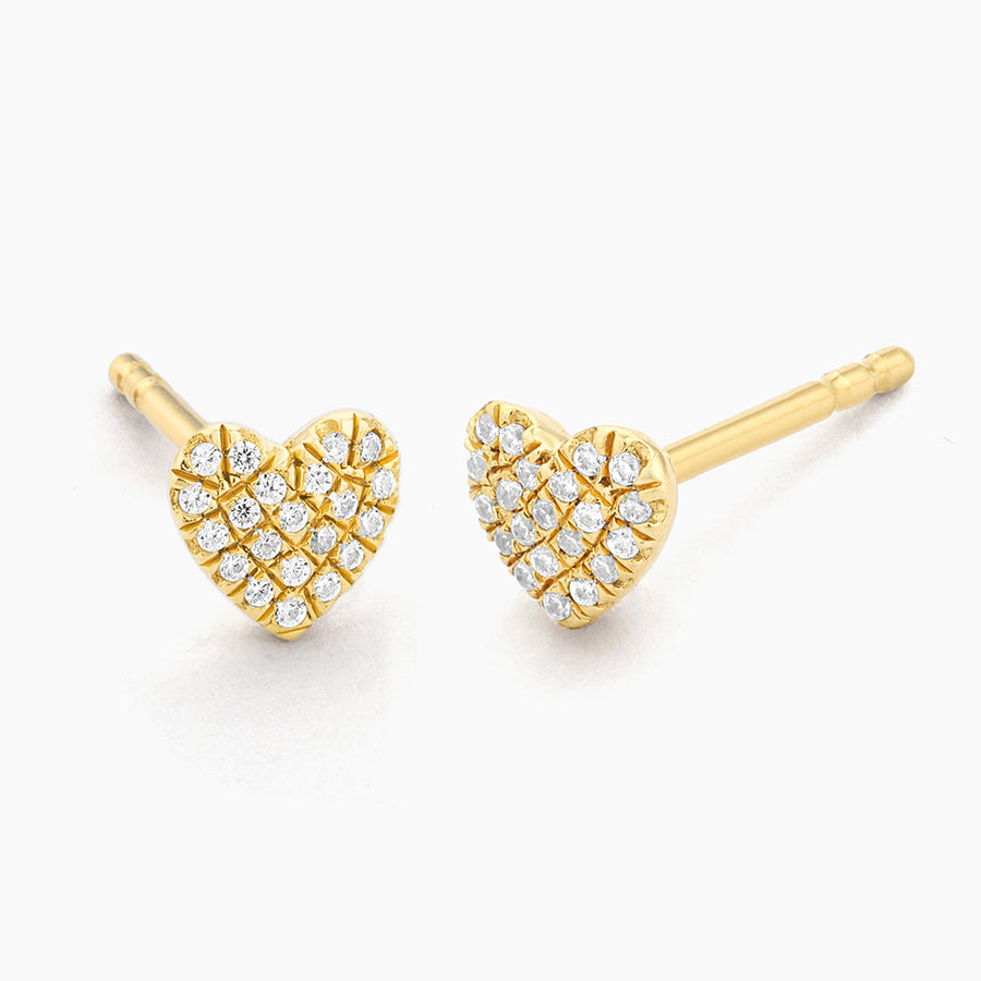 Heart Stud Earrings