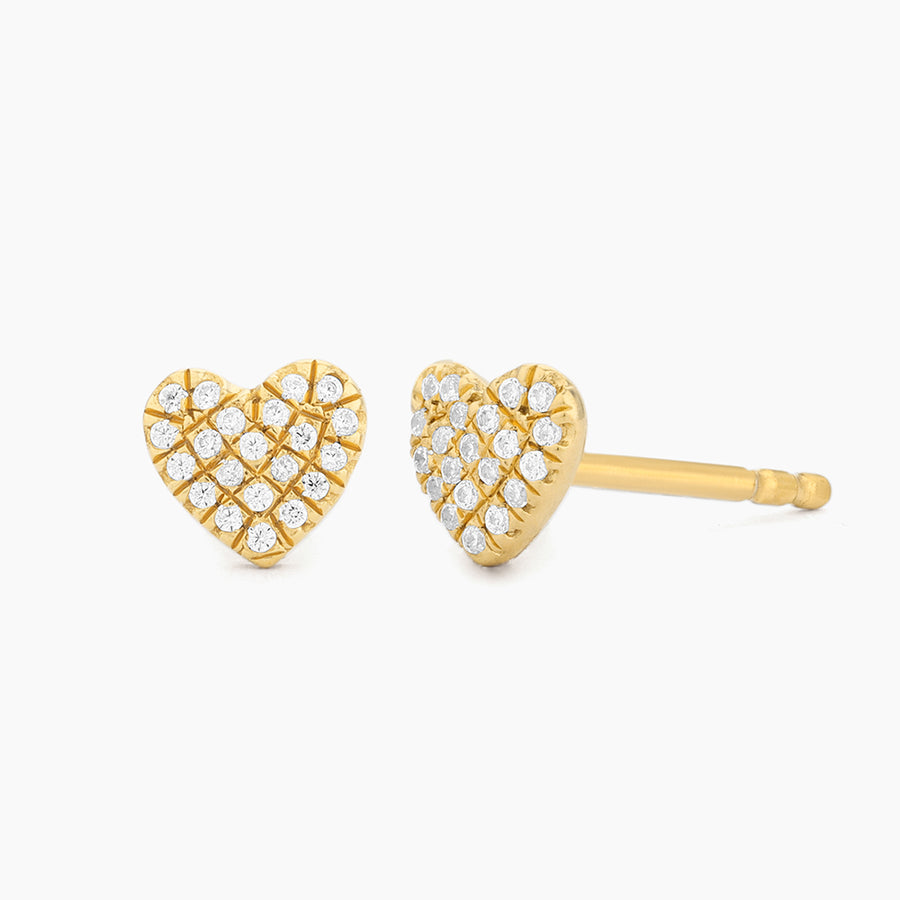 Heart Stud Earrings