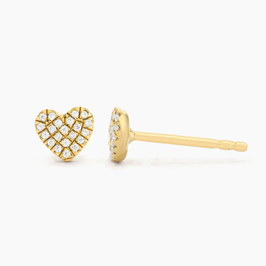 Heart Stud Earrings