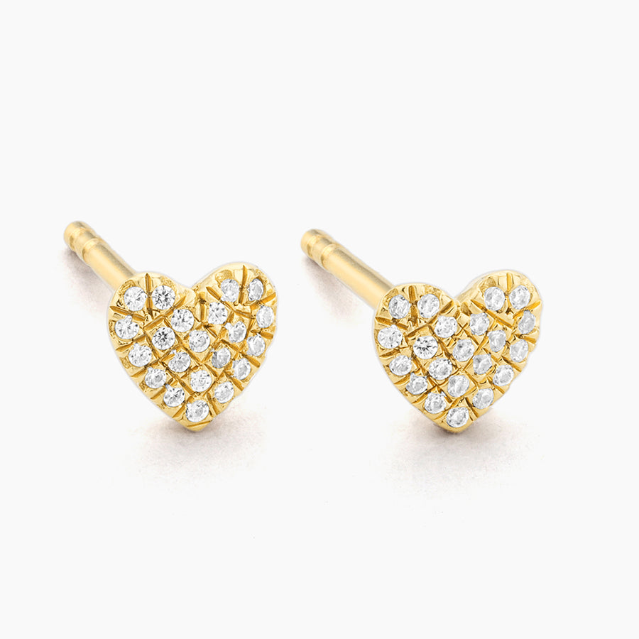 Heart Stud Earrings