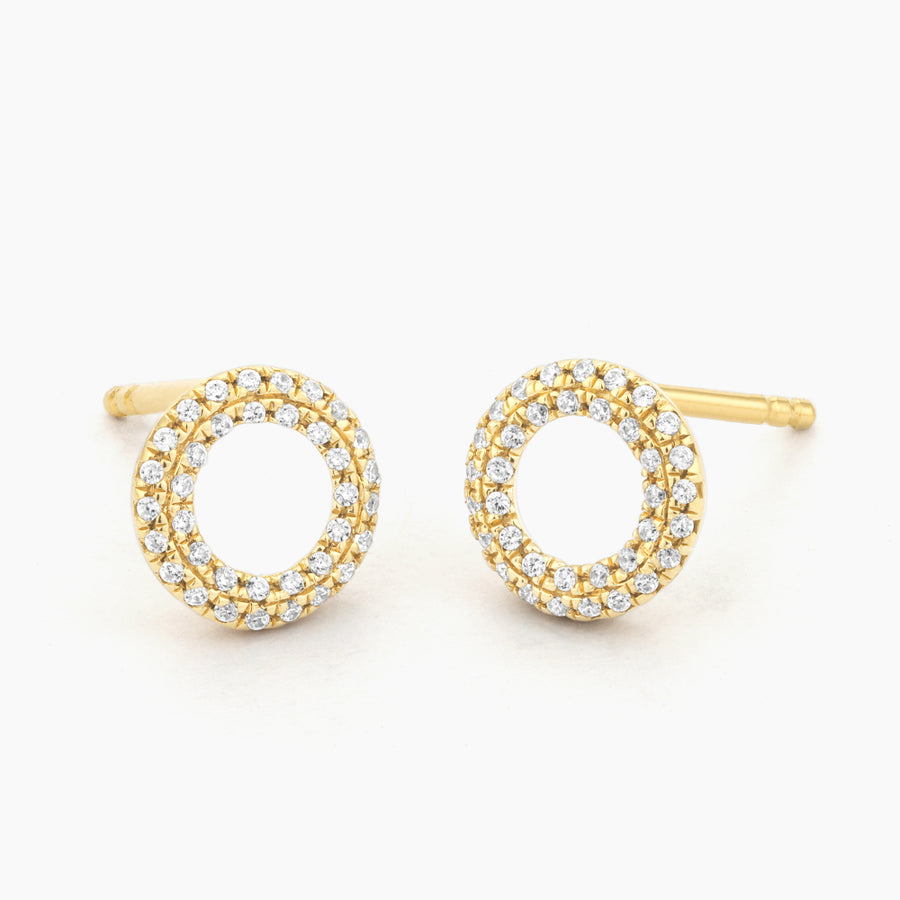 Sealed With a Kiss Stud Earrings