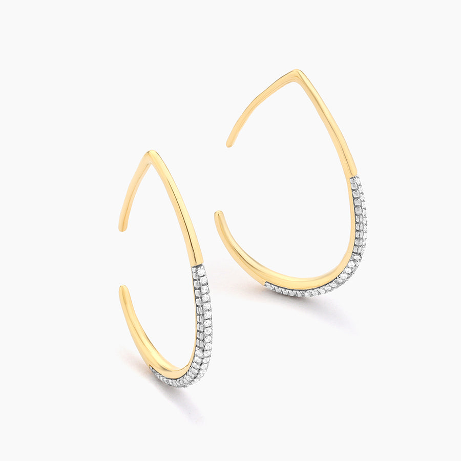 Drop By Anytime Hoop Earrings