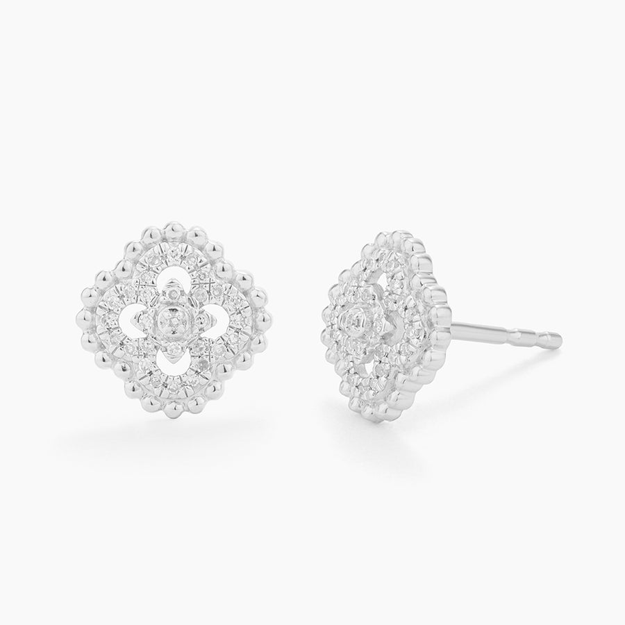 Beaded Bloom Stud Earrings