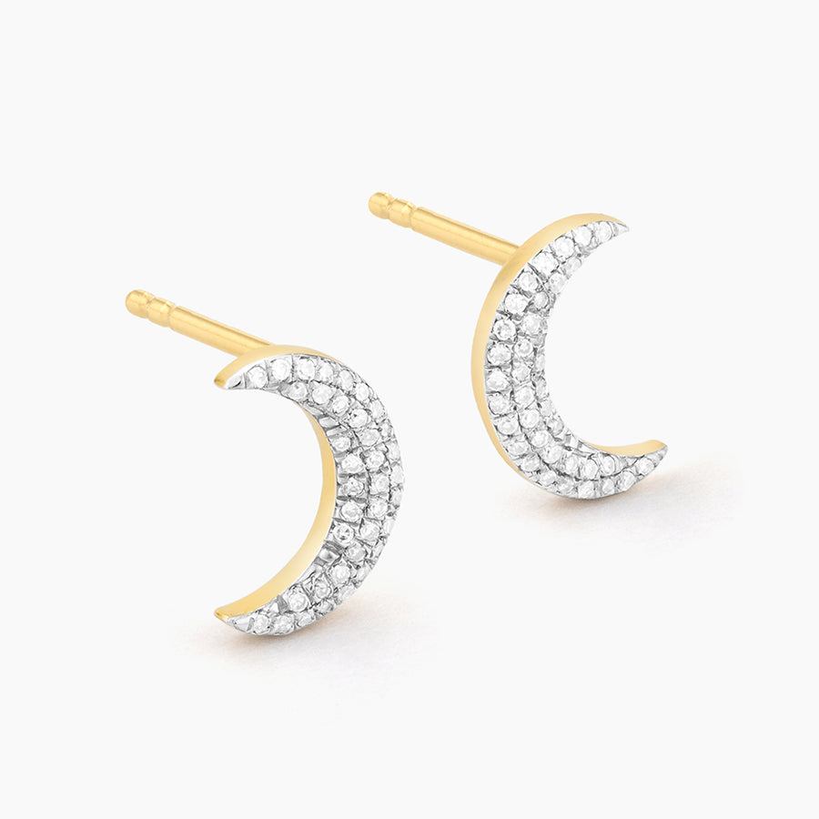 Mini Moons Stud Earrings