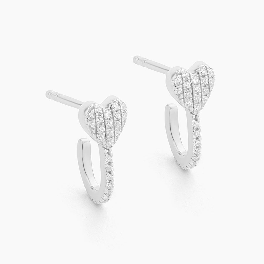 Mon Amie Ma Chérie Heart Stud Earrings