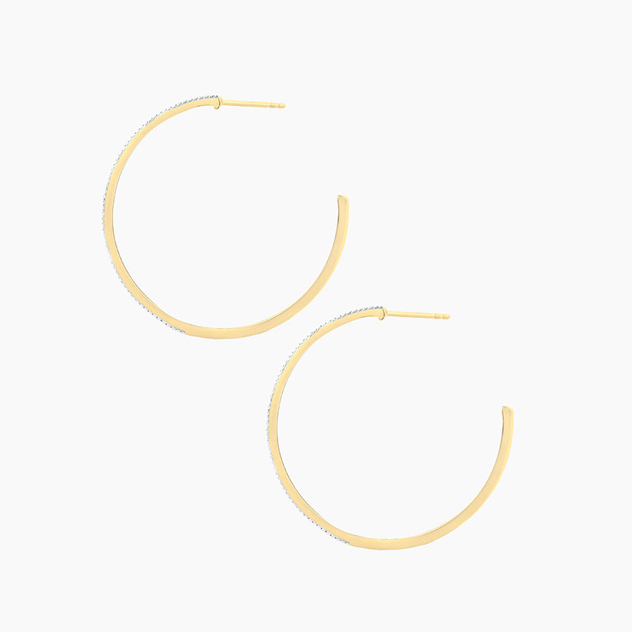 One Hot Havana Night...Sterling Silver Hoop Earrings