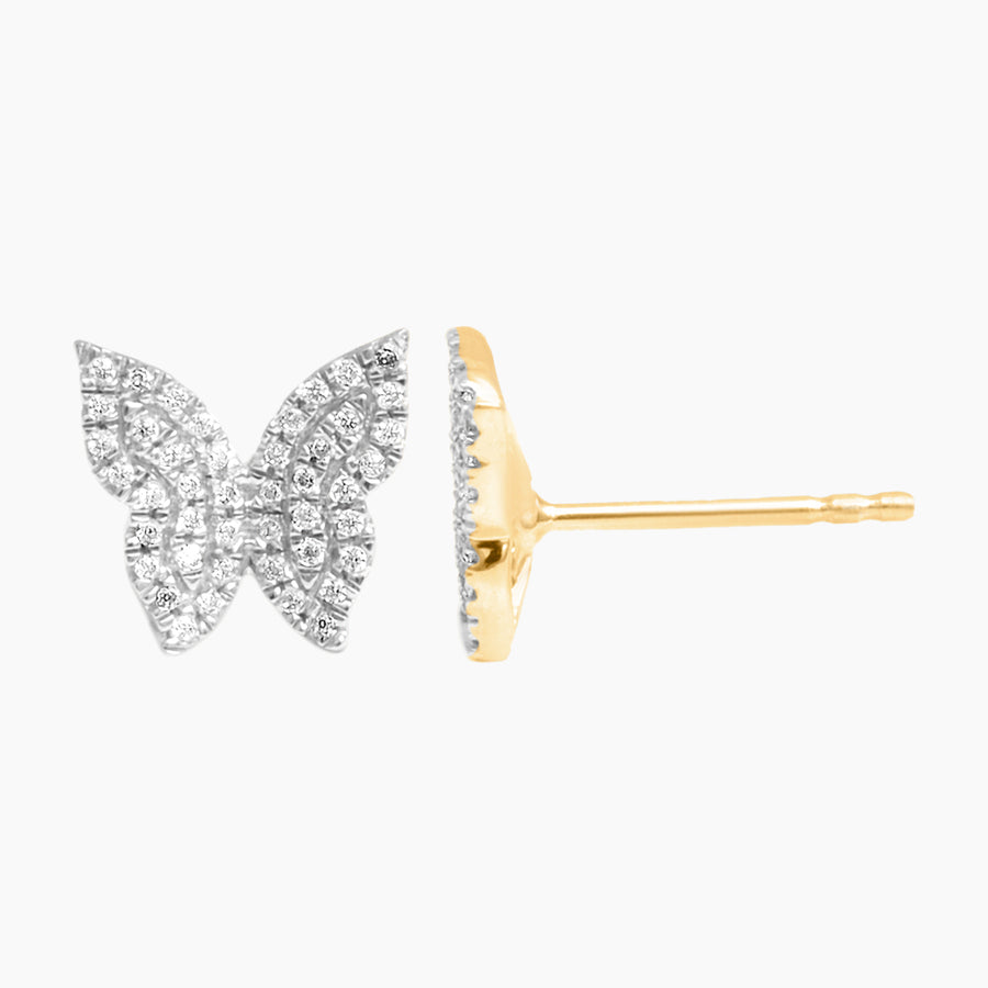 Butterfly Stud Earrings