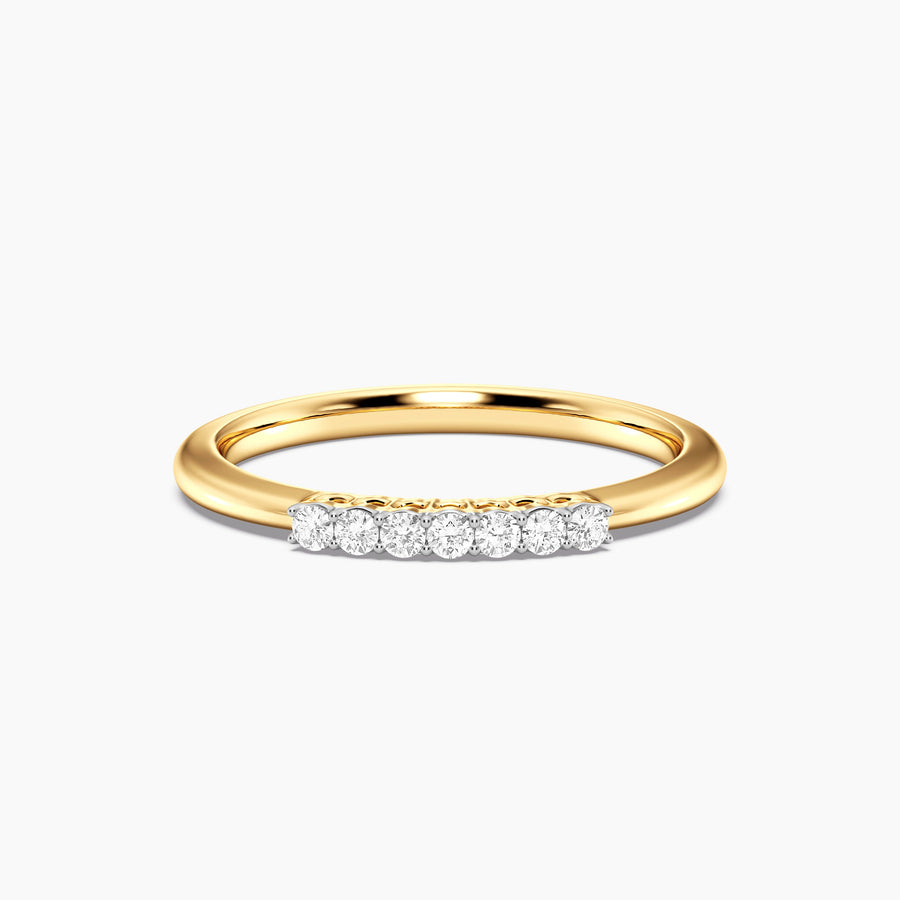 Lab-Grown 0.13 Ct Stars of The Show Stackable Ring
