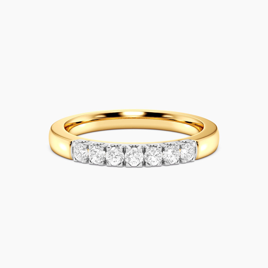 Lab-Grown 0.29 Ct Diamond Harmony Band Ring