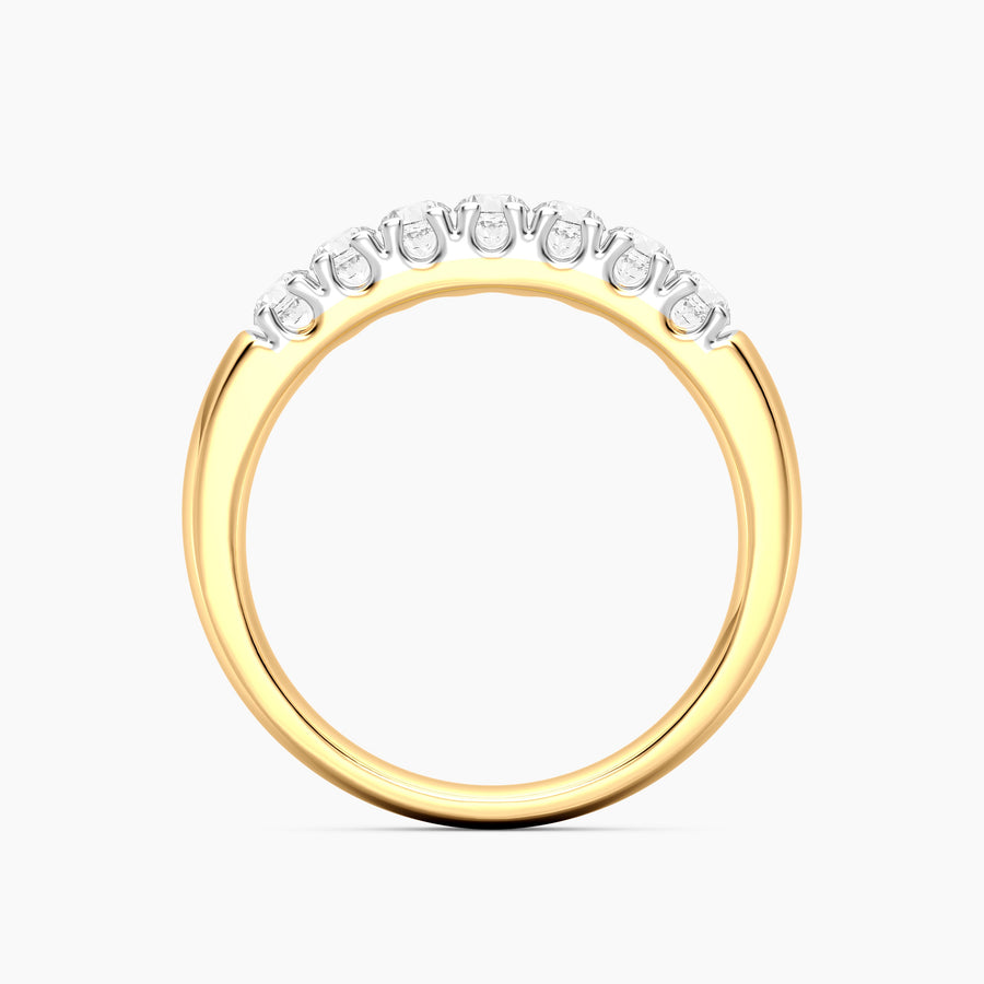Lab-Grown 0.5 Ct Diamond Harmony Band Ring