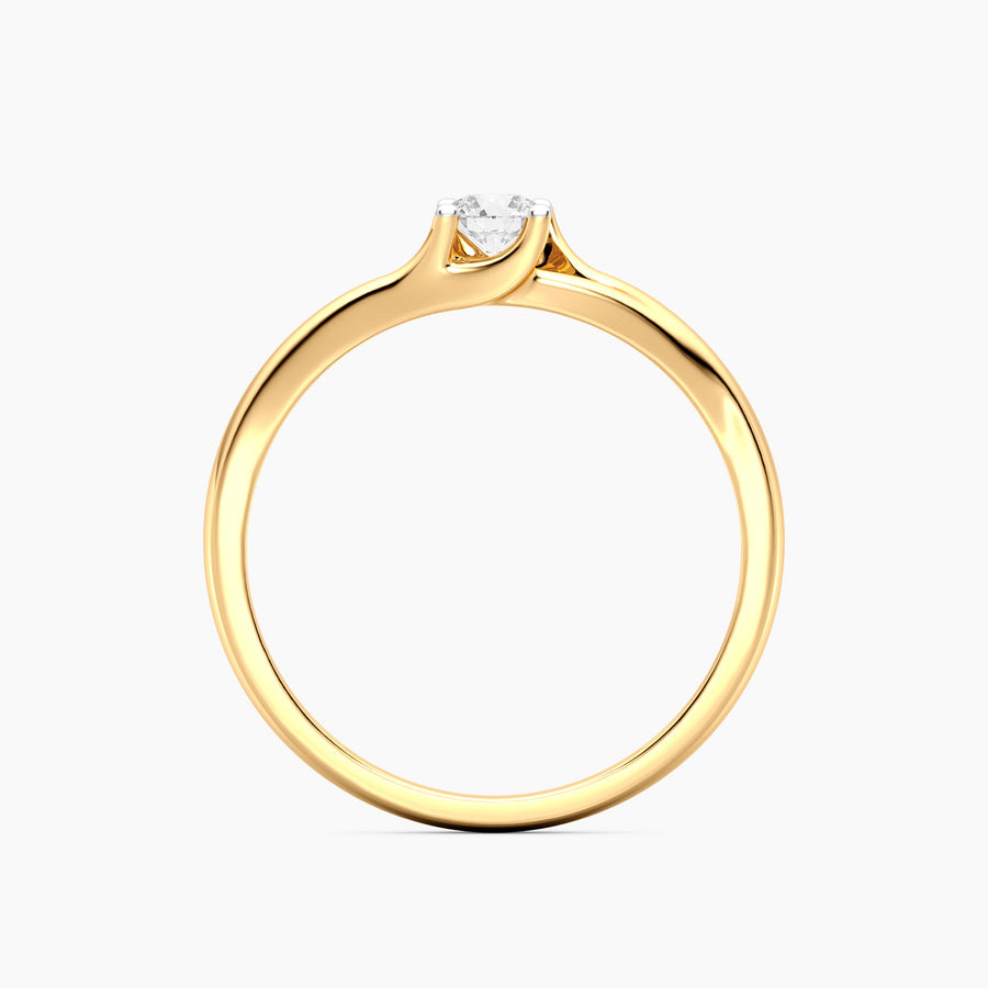 Lab-Grown Roots Solo Ring